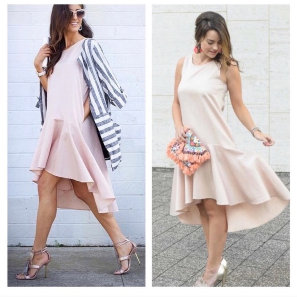 Anthropologie Maeve Camellia Drop Waist Dress